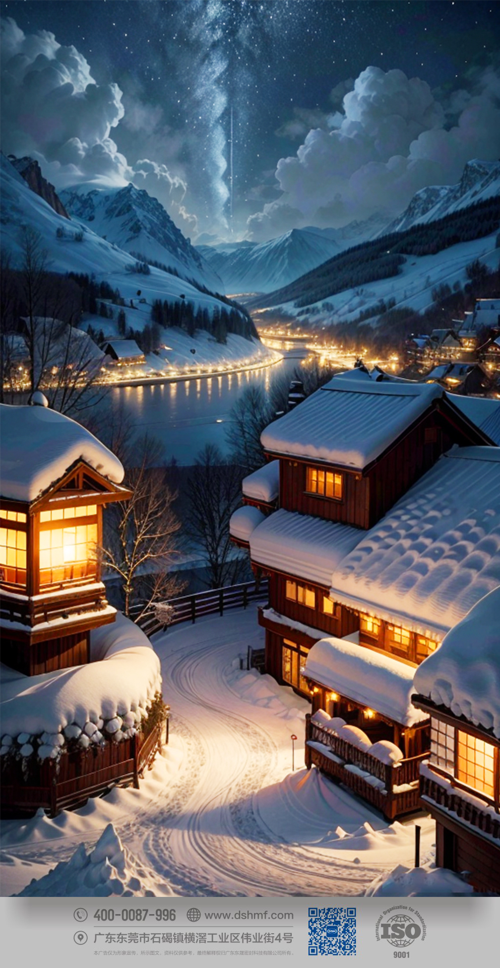 2023祁晟大雪節氣手機壁紙1
